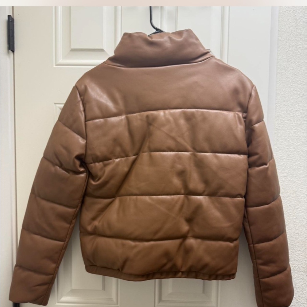 Sebby Tan Puffer Jacket